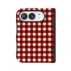 Checked Twice | Red Plaid Case