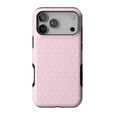 On the Dot | Pink & White Polka Dot Case