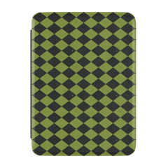 Wicked Hex | Green Checkered Kindle Case