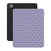 On the Dot | Purple & Plum Polka Dot iPad Case
