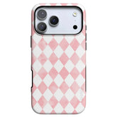 Queen of Diamonds | Pink Watercolor Case