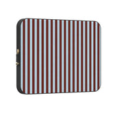 Sunday in Brooklyn | Blue Stripes Laptop Case