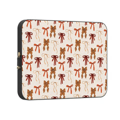Fall Girlie | Pumpkin Spice Bows Laptop Case