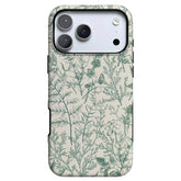 Sage Garden | Green Floral Case