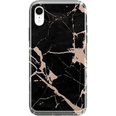 Hidden Gem | Rose Gold and Black Marble Case