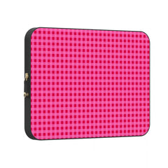 Sweet Jam | Hot Pink Gingham Laptop Case