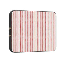 Pretty in Pastel | Blush Stripes Laptop Case