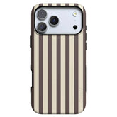 S'more Stripes | Brown Striped Case