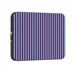 Perfect Stripes | Purple & Blue Stripes Laptop Case