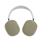 Stripes and the City | Black Pinstripes AirPods Max Case