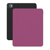 Stripes and the City | Pink & Purple Pinstripe iPad Case