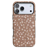 Mocha Meadow | Tiny Flowers Case