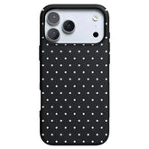 On the Dot | White Polka Dot Case