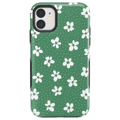 Flower My World | Jade Green Floral Case