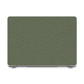 On the Dot | Olive Green Polka Dot Laptop Shell