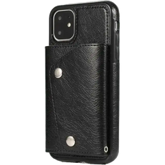 Black Vegan Leather | Wallet Case