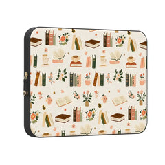 Cozy Fiction | Books & Blooms Laptop Case
