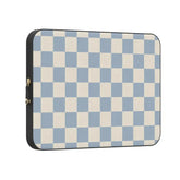 Fit Check | Light Blue Checkerboard Laptop Case