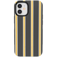 Fine Lines | Mustard Yellow Pinstripe iPhone Case