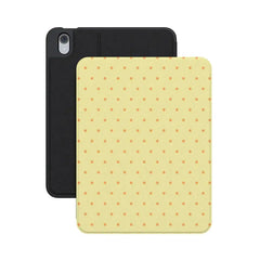 On the Dot | Yellow Polka Dot iPad Case