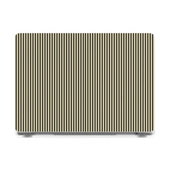 Stripes and the City | Black Pinstripes Laptop Shell