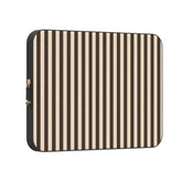 S'more Stripes | Brown Striped Laptop Case