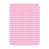 Sweet Jam | Light Pink Gingham Kindle Case