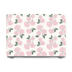 Nantucket Cottage | Pink Hydrangea Laptop Shell