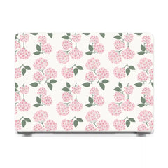 Nantucket Cottage | Pink Hydrangea Laptop Shell