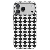 Salem's Hex | Black & White Checkered Case