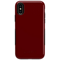 Burgundy Red on Black | Ultra-Protective Bold Case