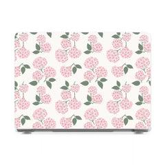 Nantucket Cottage | Pink Hydrangea Laptop Shell