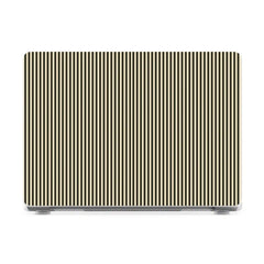 Stripes and the City | Black Pinstripes Laptop Shell
