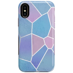 Other Side | Holographic Metallic Stained Glass Marble Case