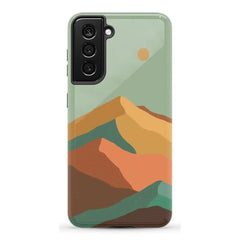 Endless Peaks | Colorblock Mountain Samsung Case